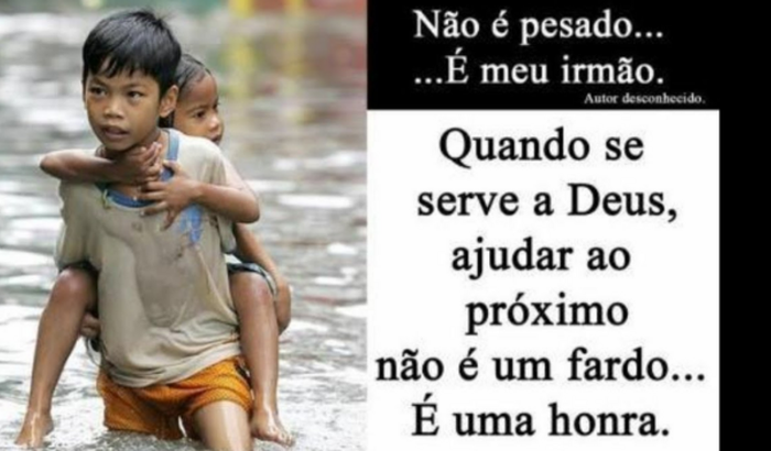 Para ajudar uma família muito especial