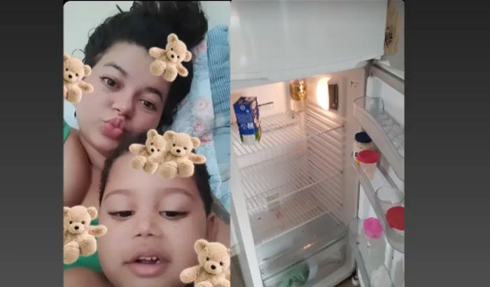 Me ajude estou desempregada com um filho pequeno 