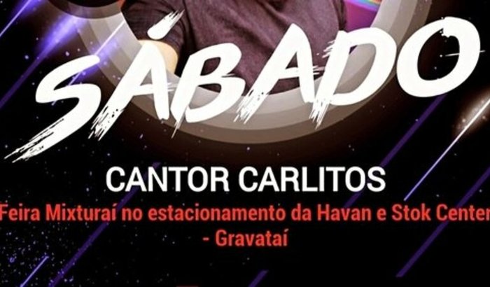 Cantor Carlitos na Feira Mixturaí 