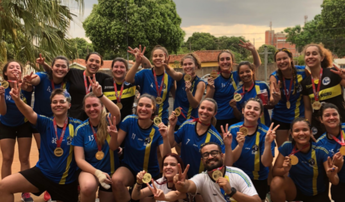HANDEBOL FEMININO UNESP BAURU NA FUPE 