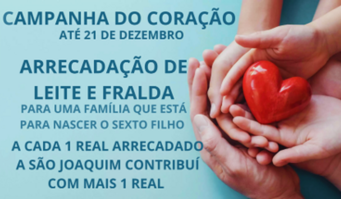 ARRECADAÇÃO DE LEITE E FRALDA