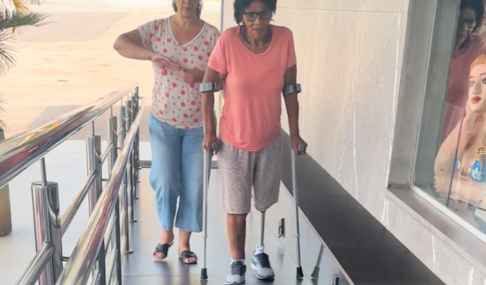 Ajude Ana Maria a recuperar sua mobilidade!