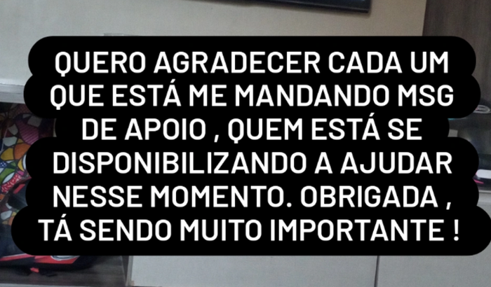 Vaquinha de arrecadação pra mudança 
