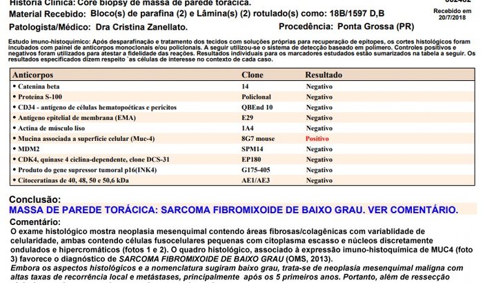 Tratamento Oncológico
