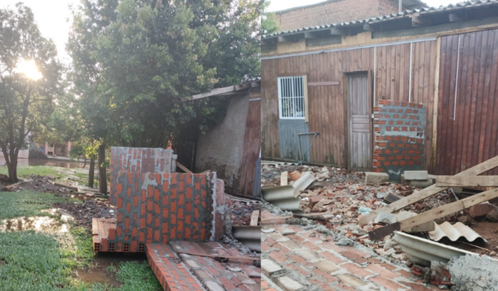 Poder sair da enchente 