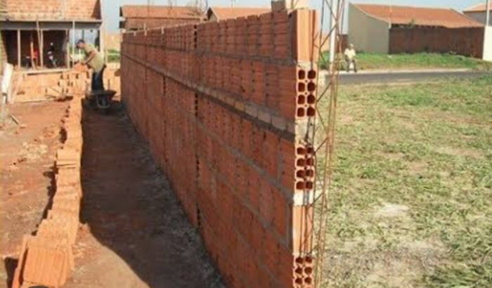construção DO MURO DA MINHA TAO sonhada casa 🏡
