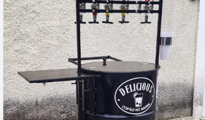 Ajuda para comprar um carrinho de drinks