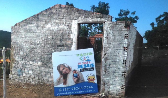 AJUDA PARA TERMINAR A CONSTRUÇÃO DA RÁDIO EU VOCE E JESUS
