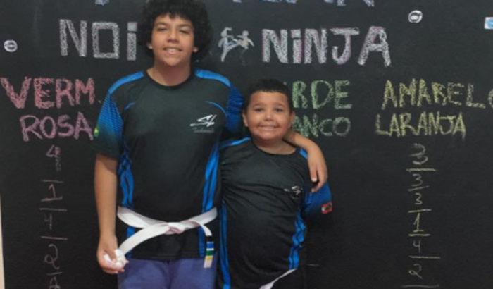 Troca de Faixa para Cinza (Taekwondo) GUI & GABI