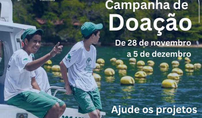 Campanha de doação BR MARINAS