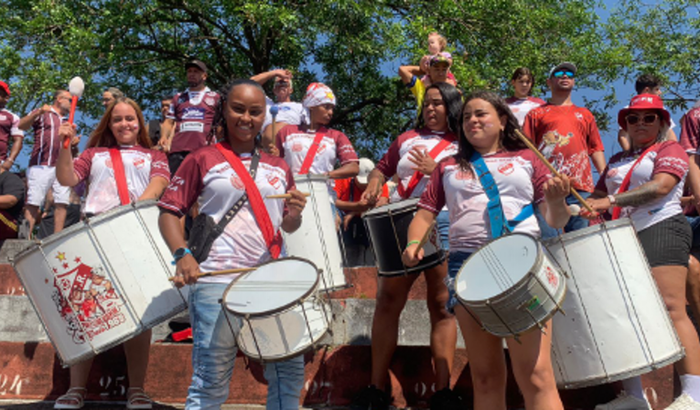 1° Bateria Feminina do futebol amador 