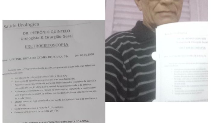 CIRURGIA DE PRÓSTATA AUMENTADA/Antônio Ricardo