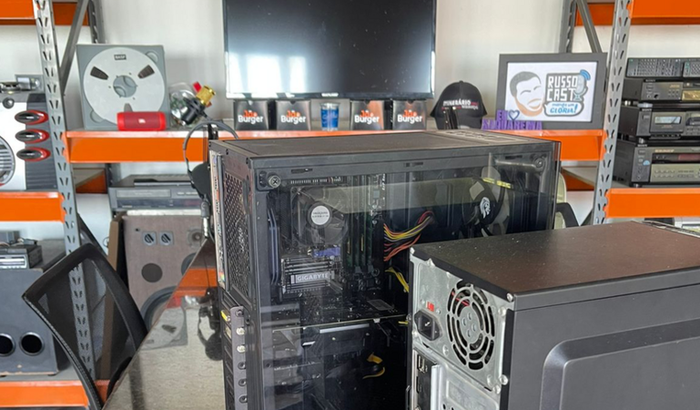 Computadores solidário para o RussoCast