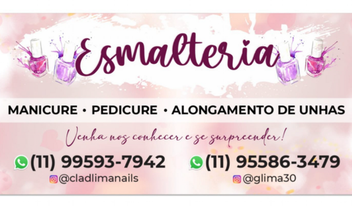 Caixinha de Natal de sua manicure/pedicure 