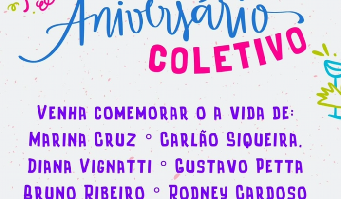 Presente Coletivo Aniversariantes Dezembro