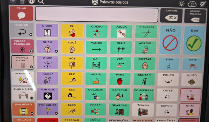 Ajuda para comprar ipad de CAA para paciente em reabilitação.