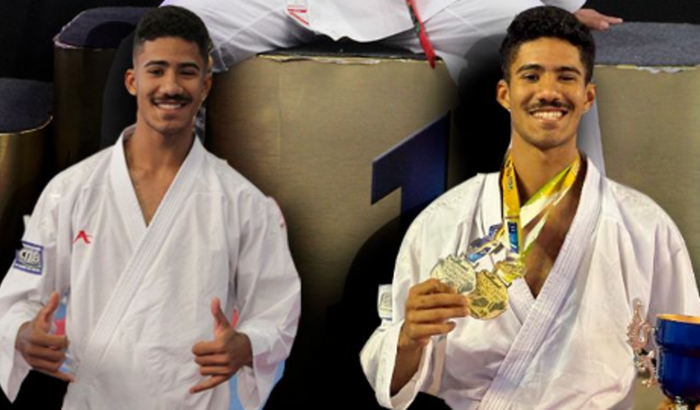 GUSTAVO NO CAMPEONATO MUNDIAL KARATE 2024