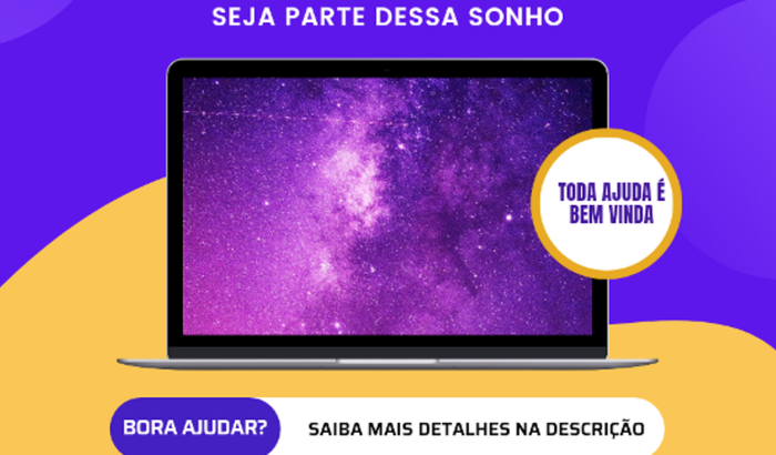 Notebook Já consegui! Só falta o Monitor!