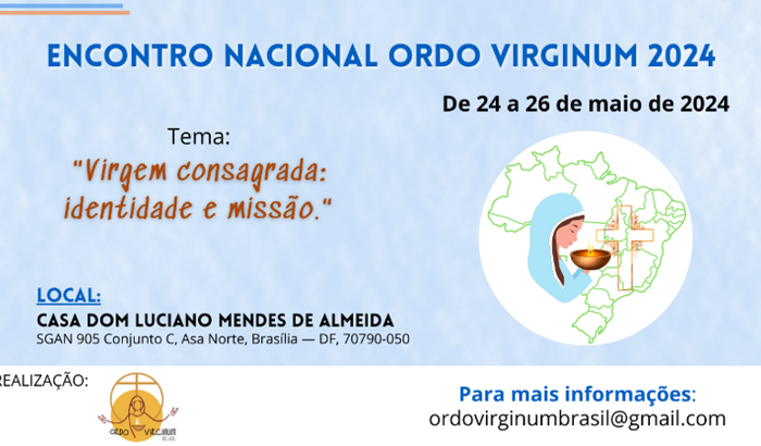 Encontro Nacional Ordo Virginum 2024