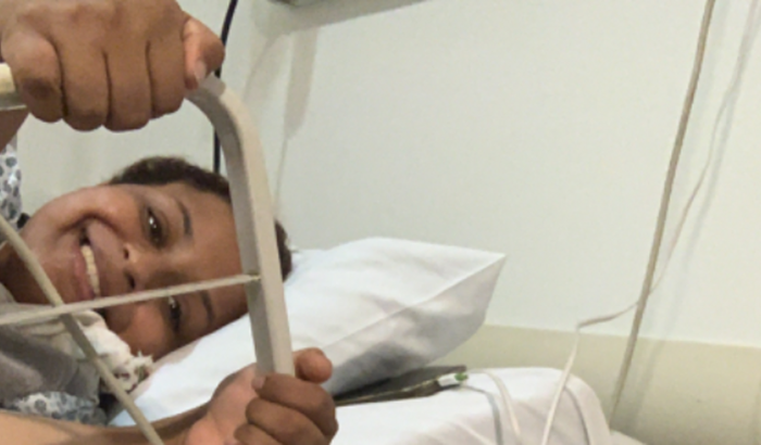 Ajuda para recuperar os movimentos da perna, após uma cirurgia no quadril