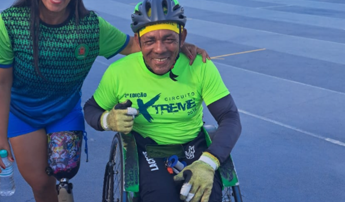 Amigos do Ari - Cadeira de atletismo