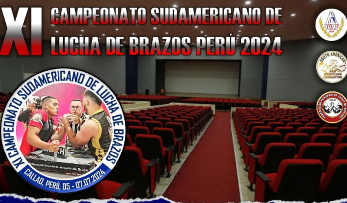 Viagem Campeonato Sulamericano 2024 de luta de braço no Peru