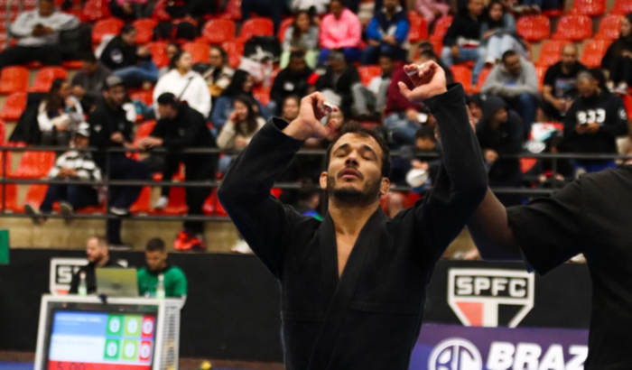 Abençoe um atleta para lutar campeonatos de jiu-jitsu 