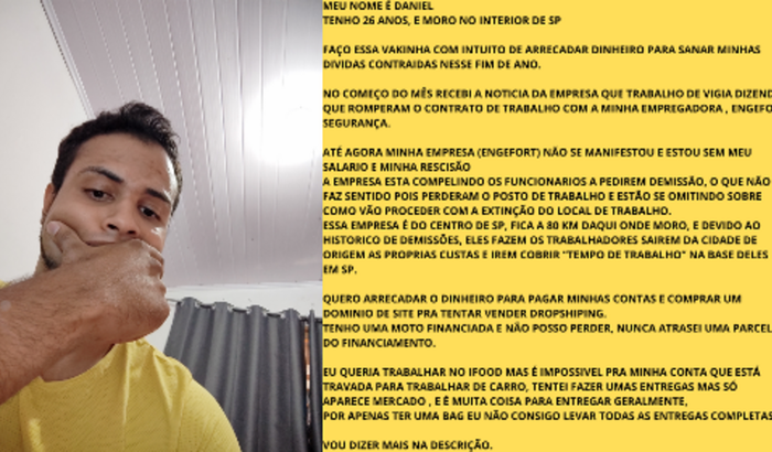 Fiquei desempregado e vou criar meu proprio emprego