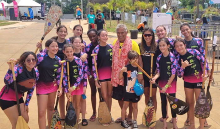 Equipe Maikekai no Mundial em Hilo-Havai 