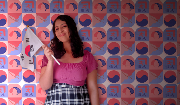 Emy vai pra a COREIA DO SUL!