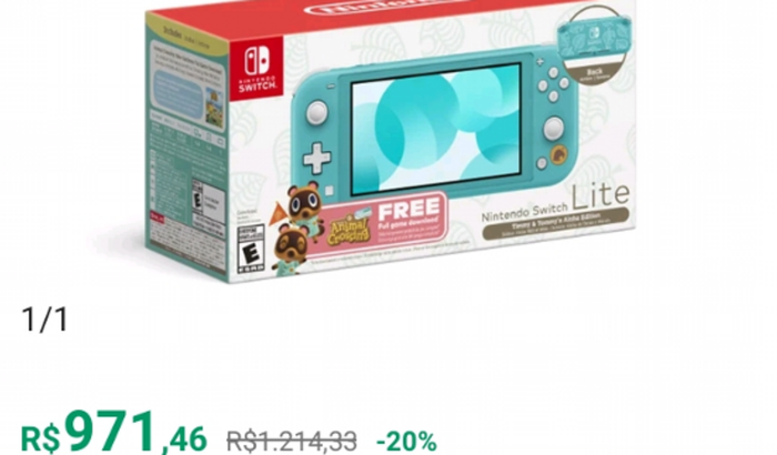Ajuda a comprar um Nintendo swit