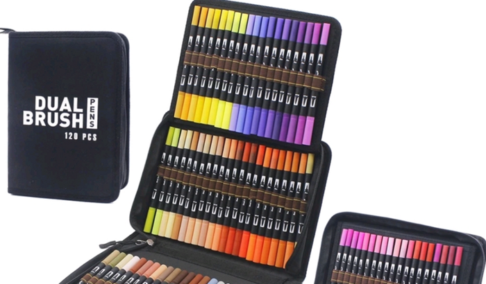 Me ajude a realizar o sonho de ter meu kit de brush pen.