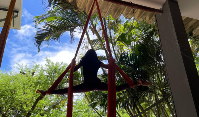 Kit de tecido acrobático!