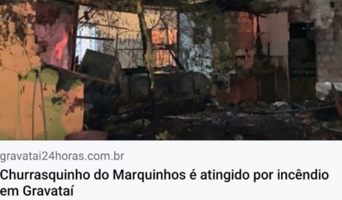 Apoio ao Churrasquinho do Marquinhos