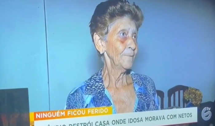Casa que pegou fogo