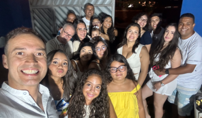 Caixinha para nossa festa de ano novo 2024