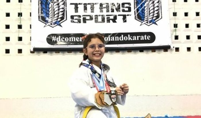 Atleta fabrine no Brasileiro RJ