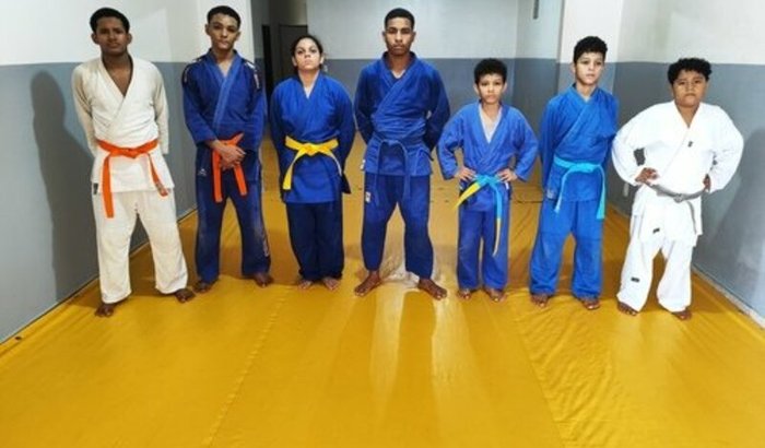 Atletas de Várzea Grande nos Campeonatos de Judô 