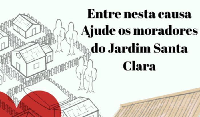 Ajuda às famílias atingidas pelas chuvas no Jardim Santa Clara