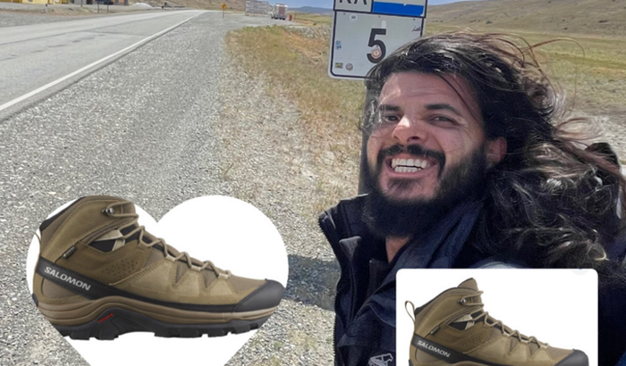 Botina de trilha nova 🤩