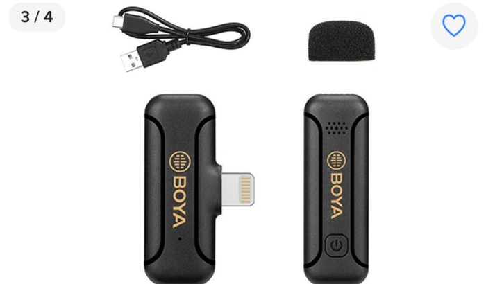 Microfone gravação 