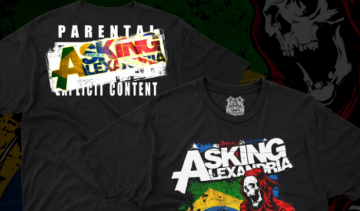 CAMISETAS PARA OS MEMBROS DO ASKING 