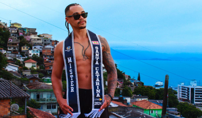 Moises no Mister Brasil