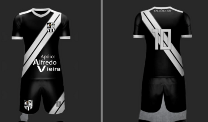 Fazer o terno do meu time de futsal!!!