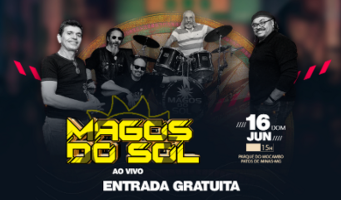 50 anos da banda Magos do Sol