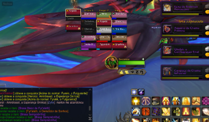 Ajudar o Netinho a fazer a Lendária do WOW!