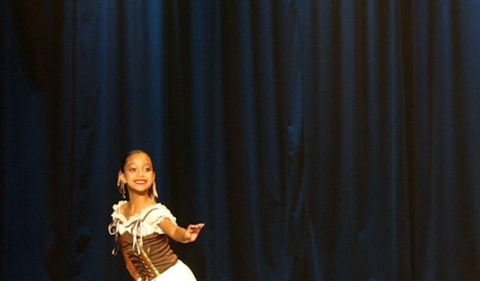 Uma bailarina em Cuba