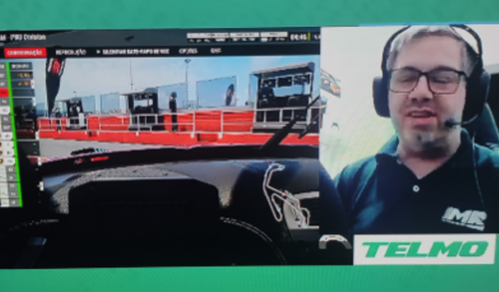 Placa de vídeo para transmissões de corrida