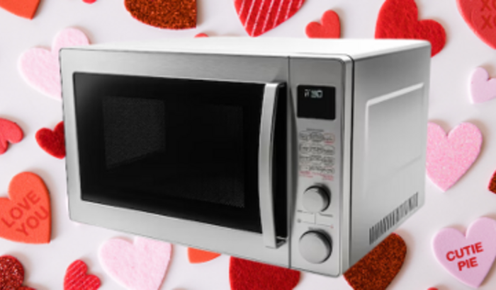 Microondas para os alunos de medicina