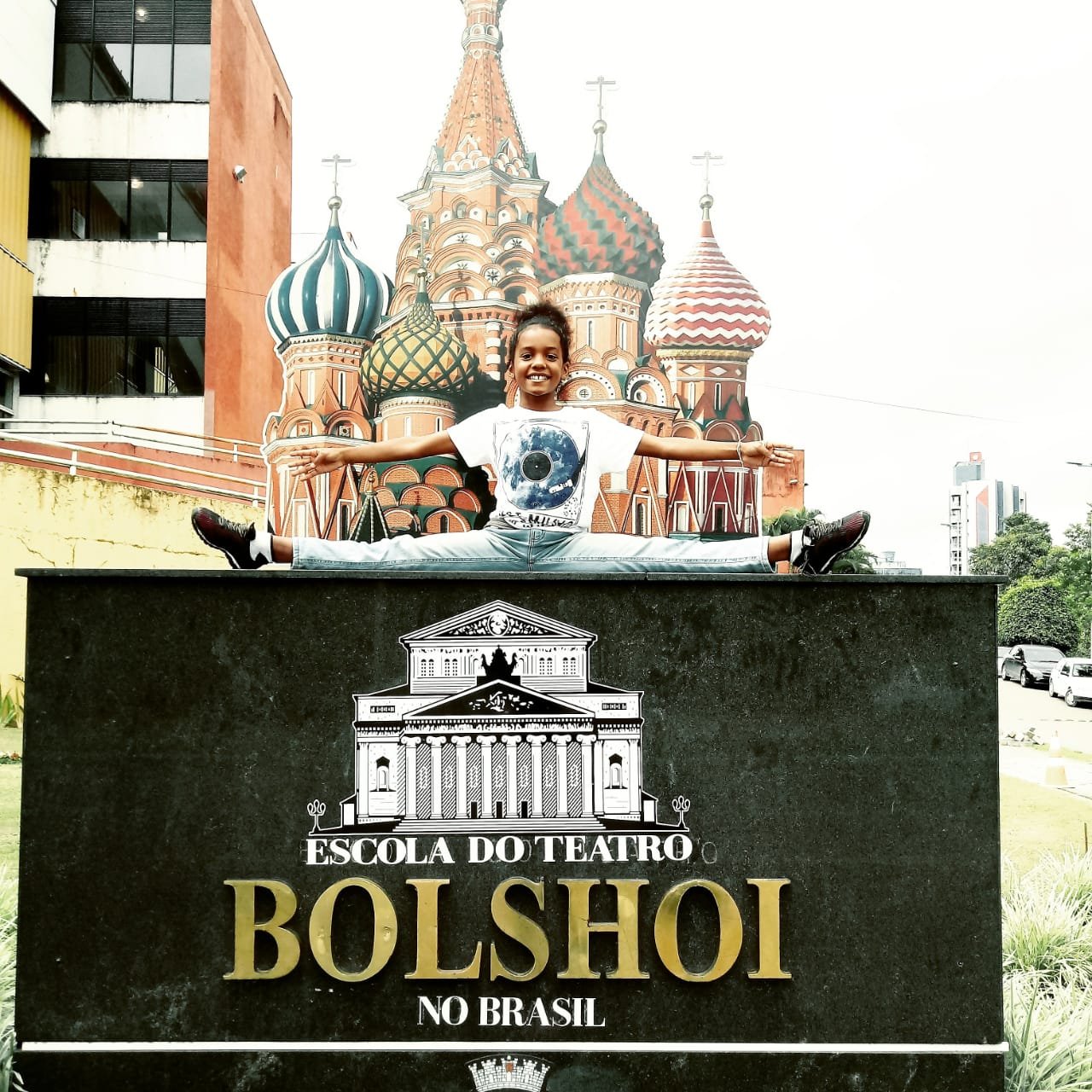 imagem da vaquinha Gabriel no Bolshoi